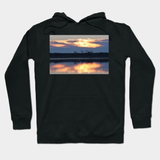 Sunrise Over The River Hoodie